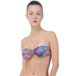 Cells Fluid Bubbles Classic Bandeau Bikini Top 