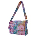 Cells Fluid Bubbles Full Print Messenger Bag (M)