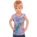 Cells Fluid Bubbles Kids  Sport Tank Top