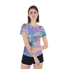 Back Cut Out Sport T-Shirt 