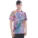 Cells Fluid Bubbles Men s Polo T-Shirt