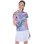 Cells Fluid Bubbles Women s Polo T-Shirt