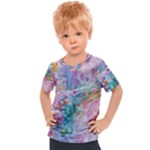 Cells Fluid Bubbles Kids  Sports T-Shirt