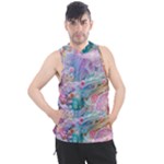 Cells Fluid Bubbles Men s Sleeveless Hoodie