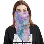 Cells Fluid Bubbles Face Covering Bandana (Triangle)