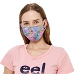 Cells Fluid Bubbles Crease Cloth Face Mask (Adult)