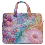 Cells Fluid Bubbles MacBook Pro 13  Double Pocket Laptop Bag