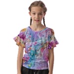 Cells Fluid Bubbles Kids  Cut Out Flutter Sleeves