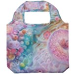 Cells Fluid Bubbles Foldable Grocery Recycle Bag