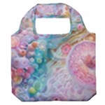 Cells Fluid Bubbles Premium Foldable Grocery Recycle Bag