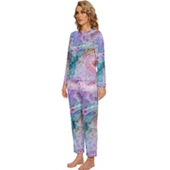 Womens  Long Sleeve Lightweight Pajamas Set 