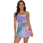 Cells Fluid Bubbles 2-in-1 Flare Activity Dress