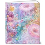 Cells Fluid Bubbles 8  x 10  Softcover Notebook