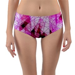 Reversible Mid-Waist Bikini Bottoms 