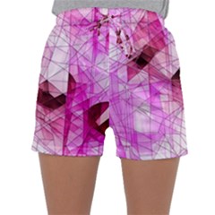 Women s Satin Sleepwear Shorts 