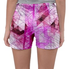 Women s Satin Sleepwear Shorts 