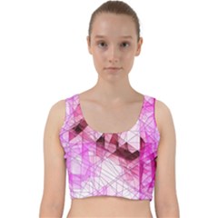 Velvet Racer Back Crop Top 