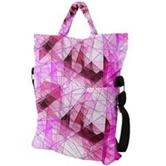 Fold Over Handle Tote Bag 