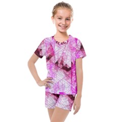 Kids  Mesh T-Shirt and Shorts Set 