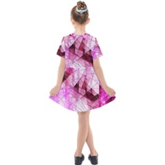 Kids  Short Sleeve Shirt Dress 