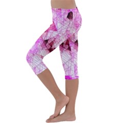 Kids  Lightweight Velour Capri Leggings  