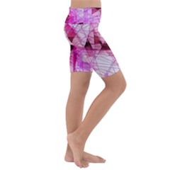 Kids  Lightweight Velour Cropped Yoga Leggings 