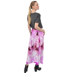 Velour Split Maxi Skirt 