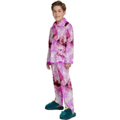 Kids  Long Sleeve Velvet Pajamas Set 