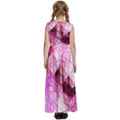 Kids  Satin Sleeveless Maxi Dress 