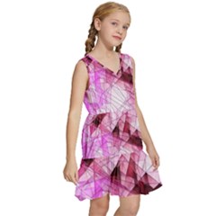 Kids  Sleeveless Tiered Mini Dress 