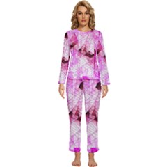 Womens  Long Sleeve Lightweight Pajamas Set 