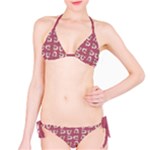 Whimsy Chickens Pattern Classic Bikini Set