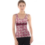 Whimsy Chickens Pattern Women s Basic Tank Top