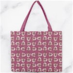 Whimsy Chickens Pattern Mini Tote Bag