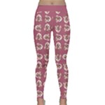 Whimsy Chickens Pattern Classic Yoga Leggings