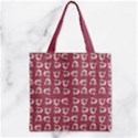 Zipper Grocery Tote Bag 