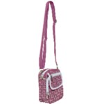 Whimsy Chickens Pattern Shoulder Strap Belt Bag