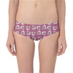 Whimsy Chickens Pattern Classic Bikini Bottoms