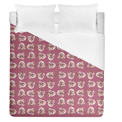 Whimsy Chickens Pattern Duvet Cover (Queen Size) from ArtsNow.com