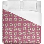 Whimsy Chickens Pattern Duvet Cover (King Size)