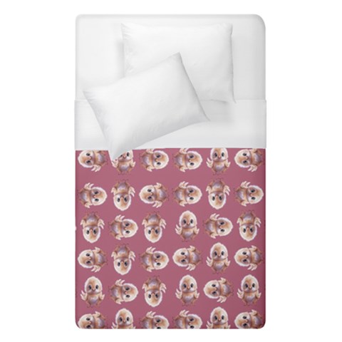 Whimsy Chickens Pattern Duvet Cover (Single Size) from ArtsNow.com