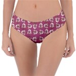 Whimsy Chickens Pattern Reversible Classic Bikini Bottoms