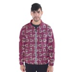 Whimsy Chickens Pattern Men s Windbreaker