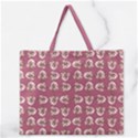 Zipper Large Tote Bag 