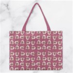 Whimsy Chickens Pattern Medium Tote Bag