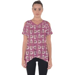 Cut Out Side Drop T-Shirt 