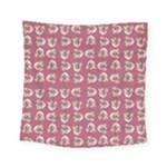 Whimsy Chickens Pattern Square Tapestry (Small)