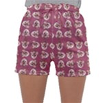 Whimsy Chickens Pattern Sleepwear Shorts