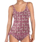 Whimsy Chickens Pattern Tankini Set