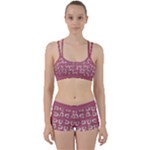 Whimsy Chickens Pattern Perfect Fit Gym Set